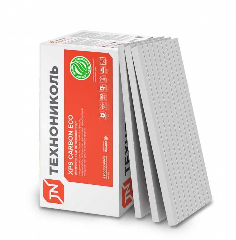Утеплитель Технониколь XPS Carbon Eco FAS 40х580х1180