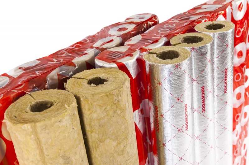 Цилиндры навивные кашированные фольгой Роквул 100 30х194