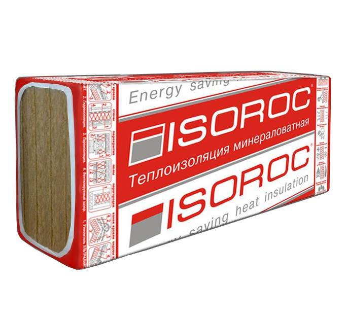 Утеплитель ISOROC Изолайт-ЛЮКС 1000х600х70 мм