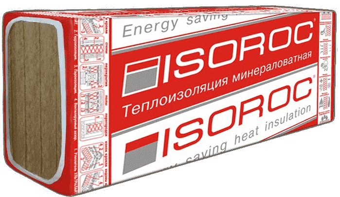 Утеплитель ISOROC Изофас-СЛ 1000х600х110 мм