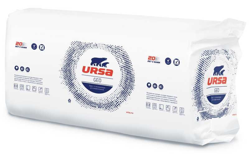 Утеплитель Ursa Geo П-30 80х600х1250