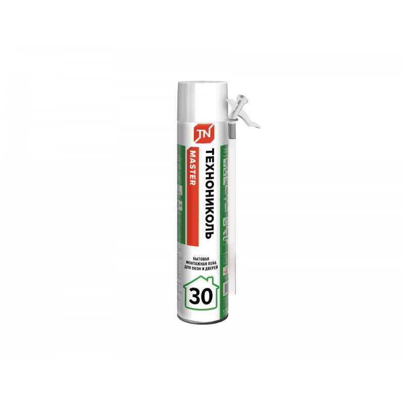 Пена монтажная Технониколь 30 Master бытовая 1000 мл