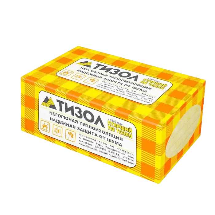 Утеплитель Тизол Фасад 100 200х500х1000